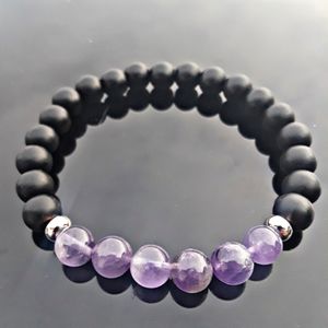 Amethyst bracelet